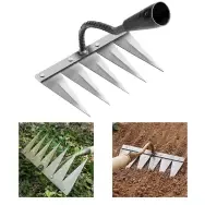 Multi sizes Hollow Hoe for Weeding Gardening,Hand Held All Steel Hardened Hollow Weeding Hoe,Garden Weeding Tools for Weeding,Loosening,Landscaping