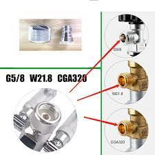 (photo)Aquarium CO2 Regulator Adapter Connector G5/8 W21.8 - g5/8