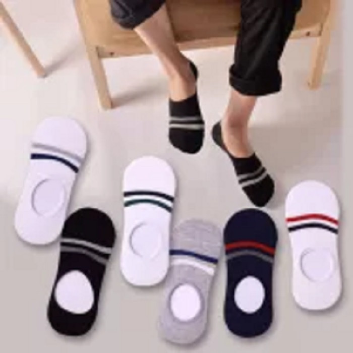 Short Round Loafer Socks for Men