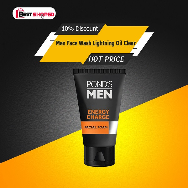 Pond’s Men Power Clear Facial Scrub. (50gm)