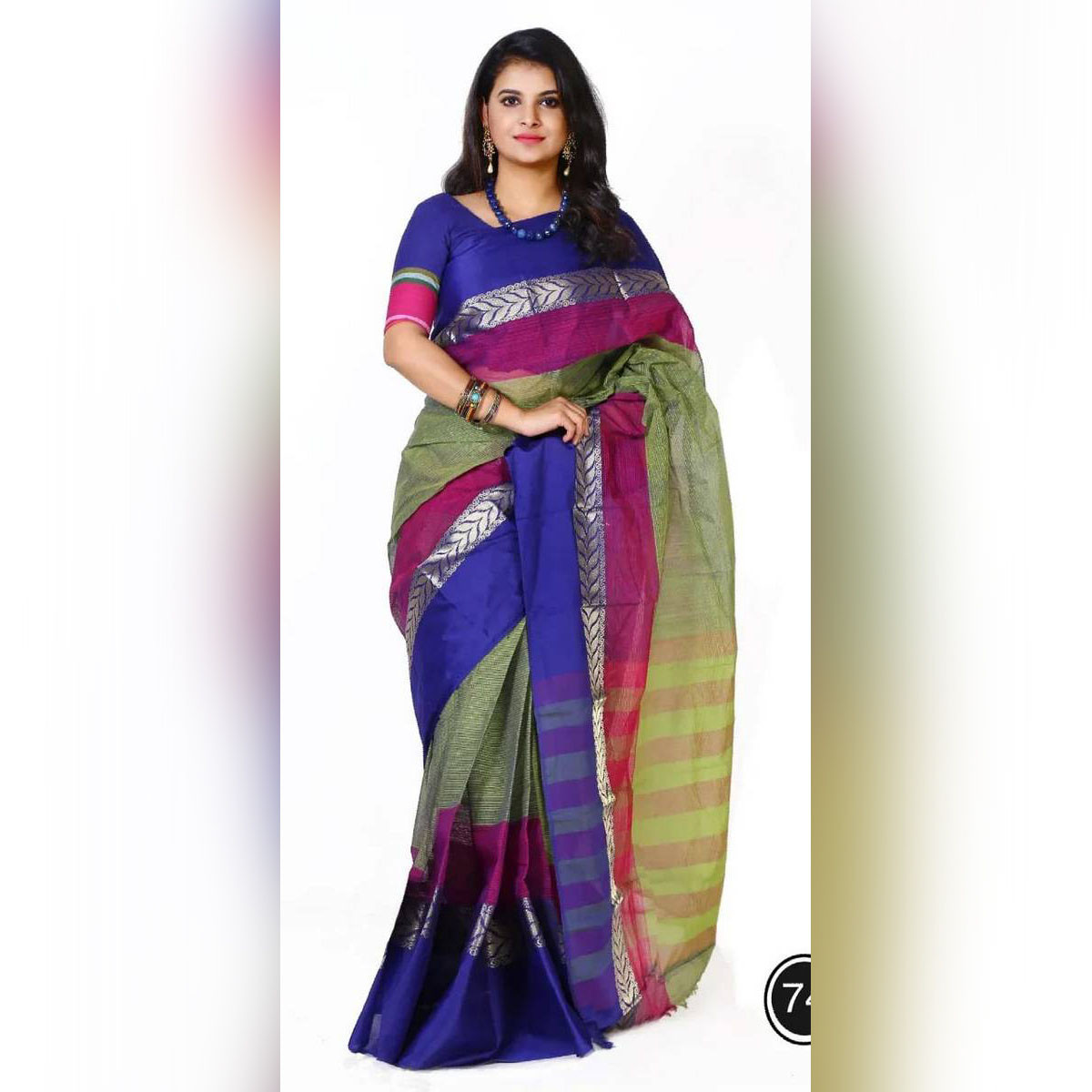 TangailNew Design Tater Gas Cotton Suti Saree for Women