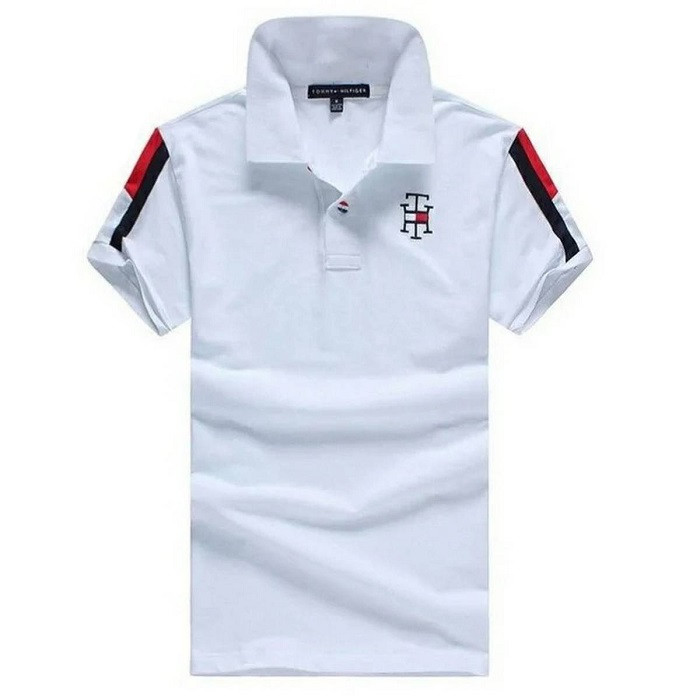 Contrast Half Sleeve Polo T-Shirt