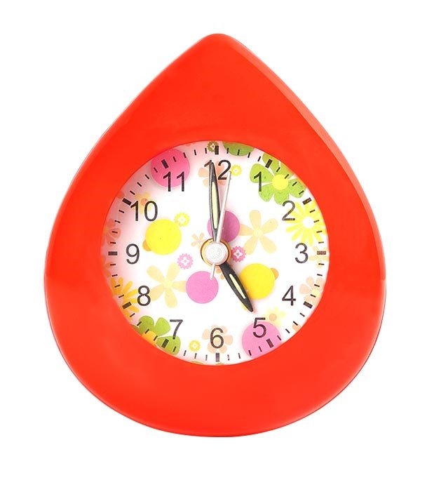 Water Drop Table Clock Red Brand: Ajina