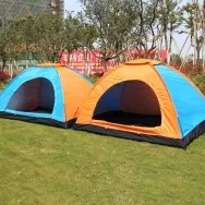 Person Single Layer Waterproof Dome Tent 200*150*110cm ২ জনের তাবু