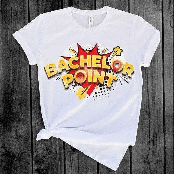 Bachelor point T-shirt-White