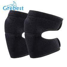 Grebest Knee Support Soft Fabric Professional Crashproof Knee Support