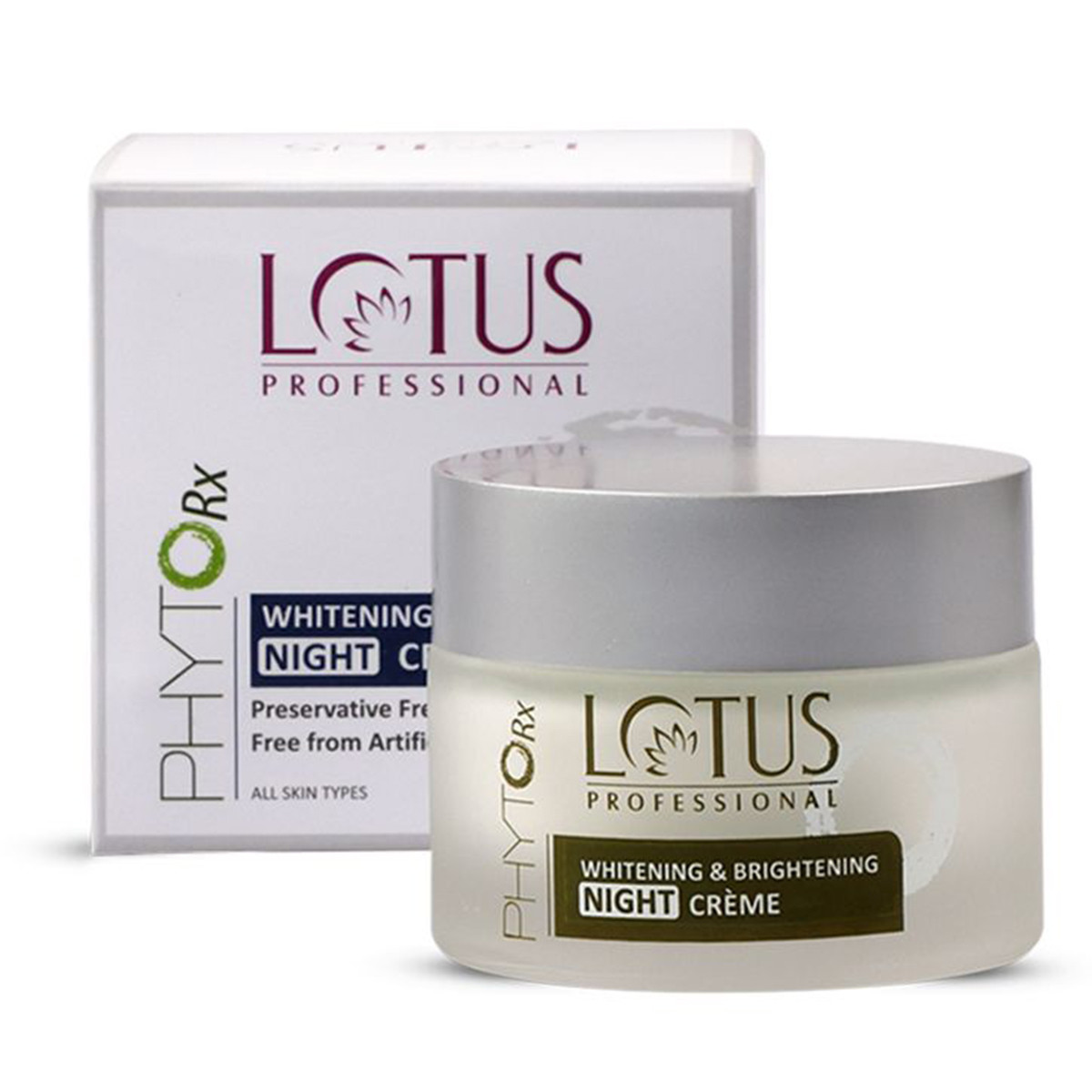 Lotus Herbals Whitening & Brightening NIGHT Creme 50gm