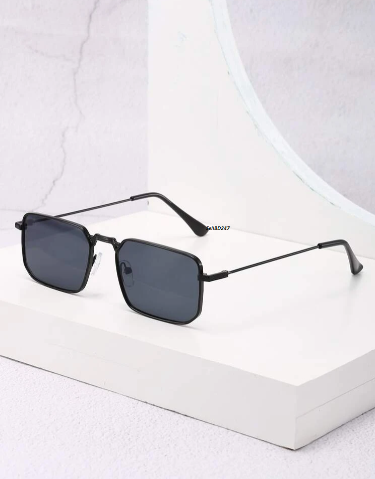 Flexible & Comfortable Stylish Full Black Sunglass