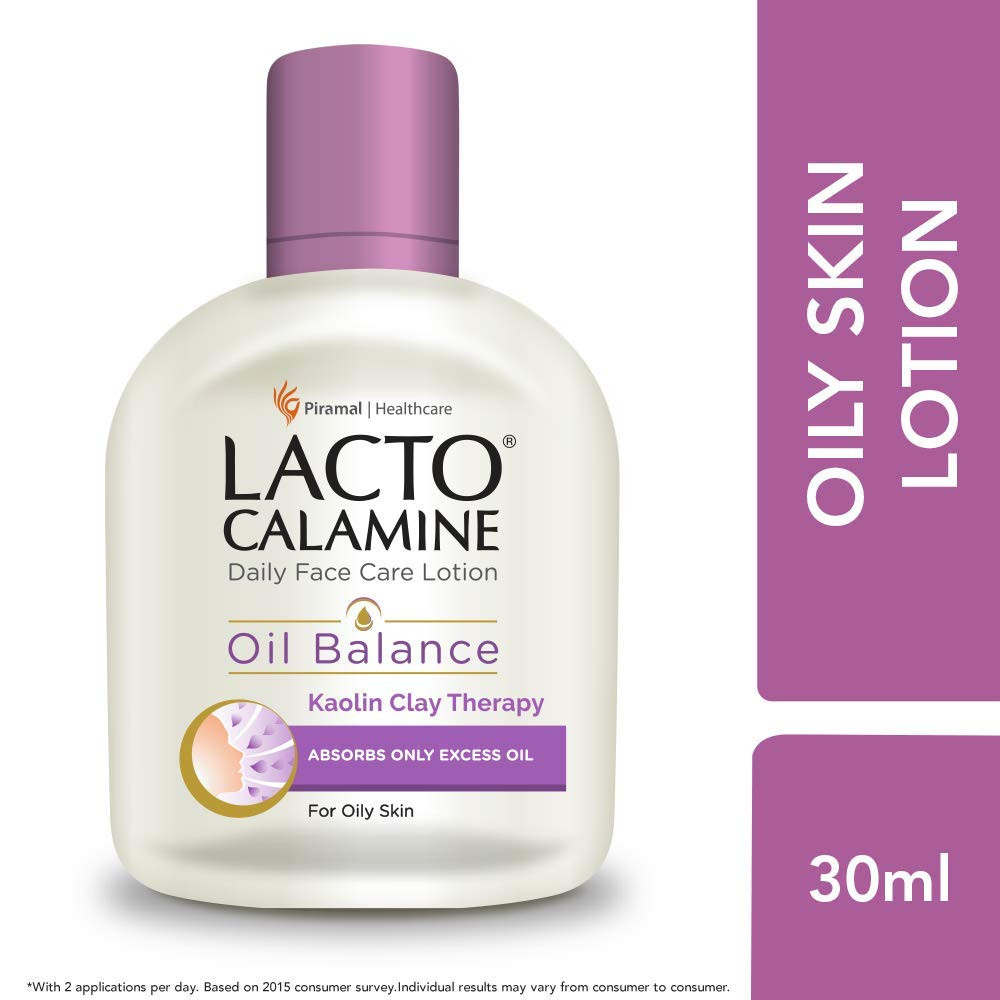 Lacto Calamine Daily Face Care Lotion Oil Balance Oily Skin 30 ml INDIAN