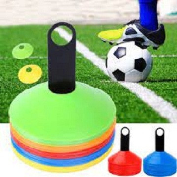 10Pcs Football Cross Training Track Disc Cones Sports Safety Equipment Sign