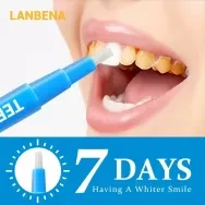 LANBENA Teeth Whitening Pen Tooth Gel Cleaning Serum Removes Plaque Stains Dental Tools Oral Brush Whitenning Teeth care 3ml