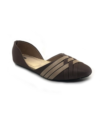 Bay Ladies Closed Sandal Brown