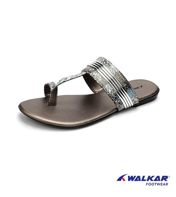 Walkar Ladies Sandal Silver