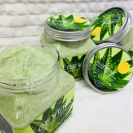 Wokali Aloe Vera Sherbet Body Scrub - 350 ml