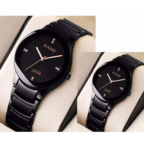 Smart Analog Couple Watches Men and Women 2Pieces