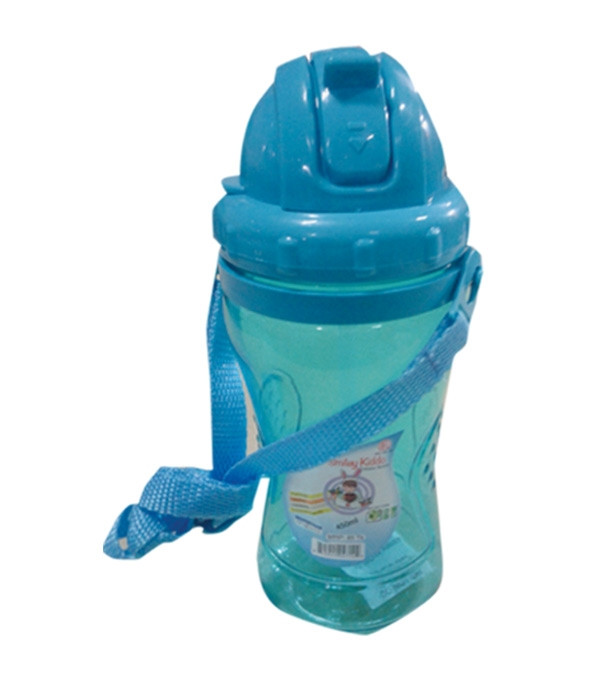 RFL Smiley Kiddo Water Bottle 450 ML Tr Blue