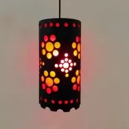 Hanging light PVC Hanging Lamp Red color