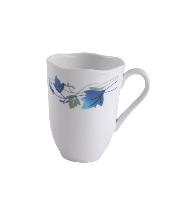 Bably Mug Blue Leaf