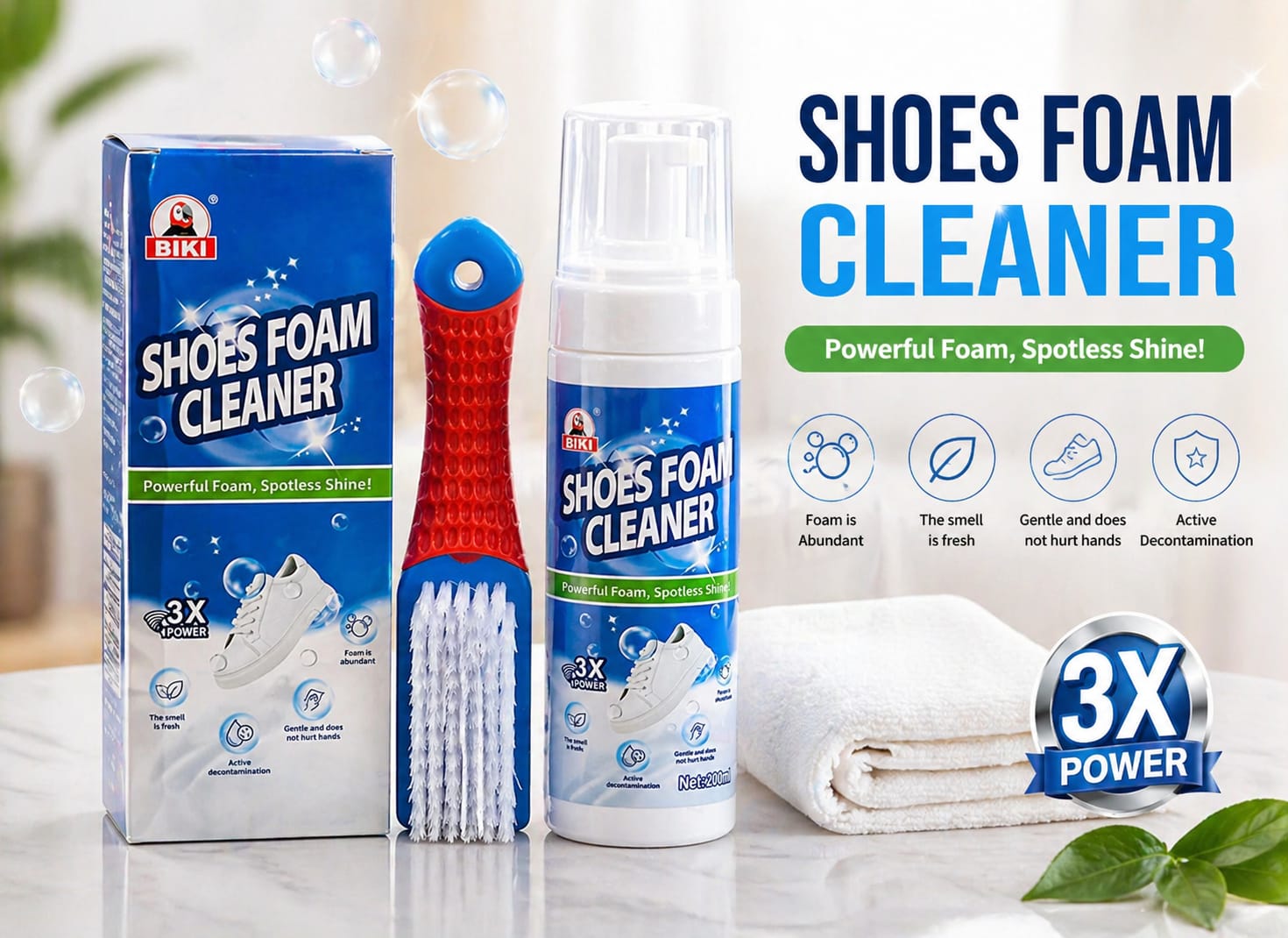 Shoes Foam Cleaner Combo